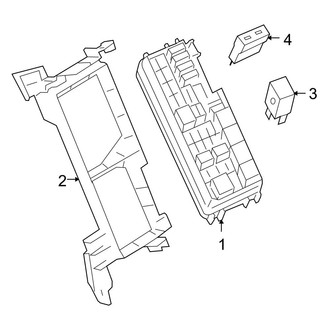 Mercedes-Benz OE - Electrical Components (Trunk)