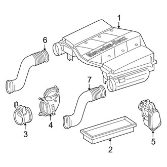 Mercedes-Benz OE - Engine - Air Intake (4Matic)