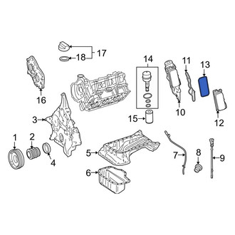 Mercedes-Benz OE - Engine Oil Cooler Gasket