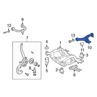 Mercedes-Benz OE - Rear Right Lateral Arm