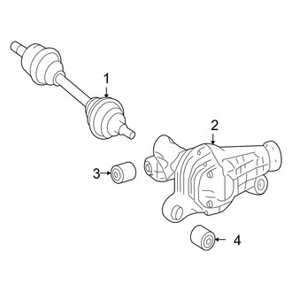 Mercedes-Benz OE - Front Suspension - Carrier & Front Axles