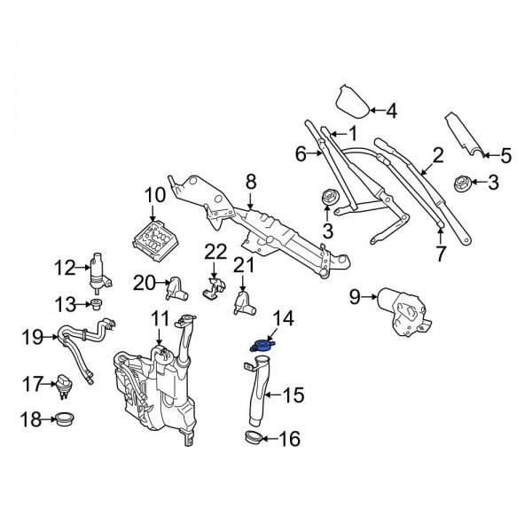 Washer Fluid Reservoir Cap