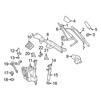 Mercedes-Benz OE - Windshield - Wiper & Washer Components