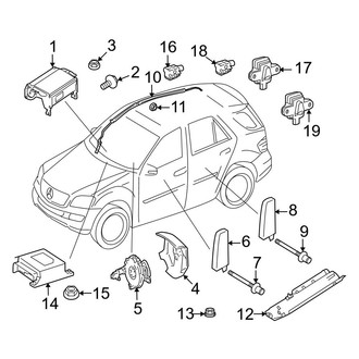 Mercedes-Benz OE - Restraint Systems - Air Bag Components
