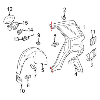 Mercedes-Benz OE - Quarter Panel & Components