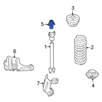 Mercedes-Benz OE - Rear Air Suspension Spring Seal