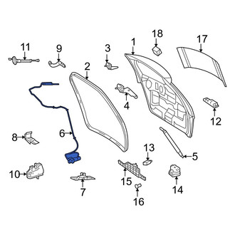 Mercedes-Benz OE - Tailgate Lift Motor
