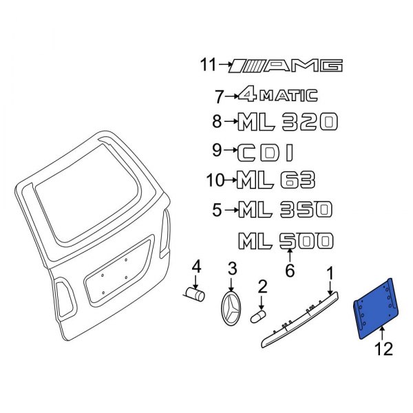 License Plate Bracket