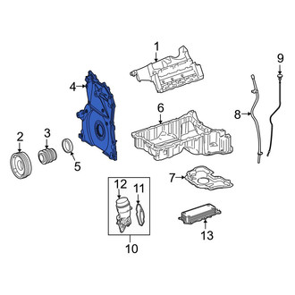 Mercedes-Benz OE - Engine Timing Cover