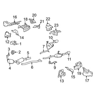 Mercedes-Benz OE - Exhaust System - Exhaust Components