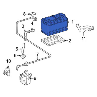 Mercedes-Benz OE - Vehicle Battery