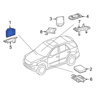 Mercedes-Benz OE - Transfer Case Control Module