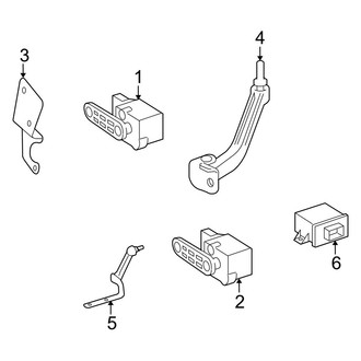 Mercedes-Benz OE - Electrical Components (Headlamp Aim Control), (3.5L)