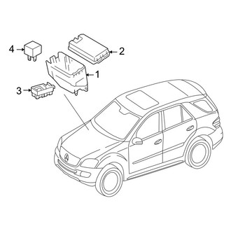 Mercedes-Benz OE - Electrical - Fuse & Relay (Front), (3.5L)