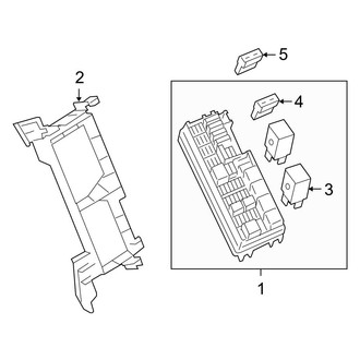 Mercedes-Benz OE - Electrical - Fuse & Relay (Rear), (3.5L)