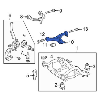 Mercedes GL Class OEM Brake, Steering, Suspension Parts | CARiD