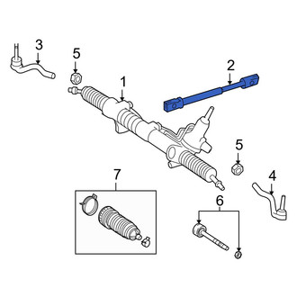 Mercedes-Benz OE - Front Steering Shaft