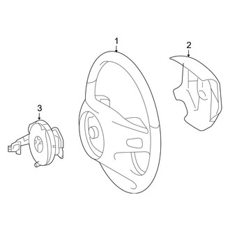 Mercedes-Benz OE - Steering Wheel & Trim (3.5L)