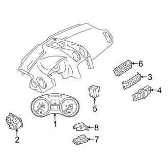 Mercedes-Benz OE - Instrument Panel - Cluster & Switches (Hybrid 4Matic)