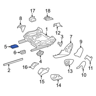 Mercedes-Benz OE - Power Seat Control Module