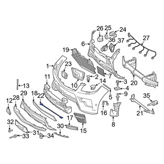Mercedes-Benz OE - Front Parking Aid System Wiring Harness