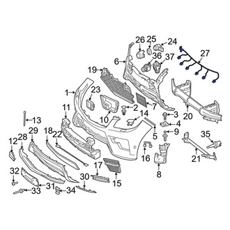 Mercedes-Benz OE - Front Parking Aid System Wiring Harness