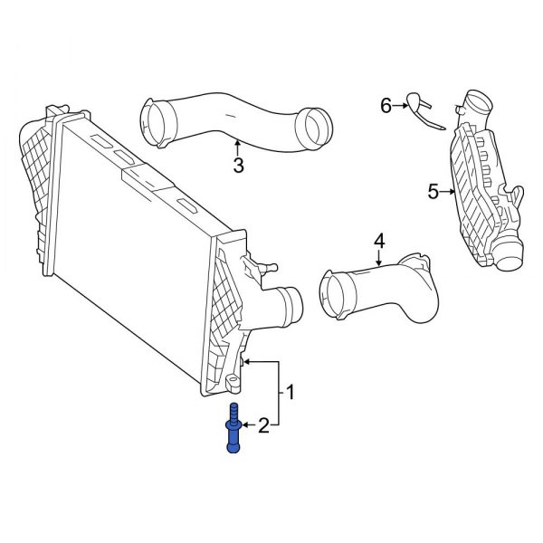 Intercooler Pin