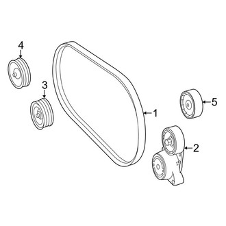 Mercedes-Benz OE - Cooling - Belts & Pulleys