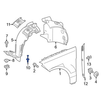 Mercedes-Benz OE - Fender Liner Rivet