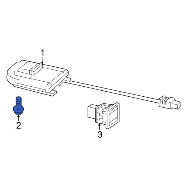 Mobile Phone Control Module Screw