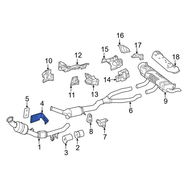 Catalytic Converter Bracket