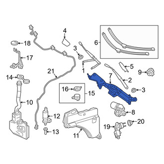 Mercedes-Benz OE - Wiper Linkage