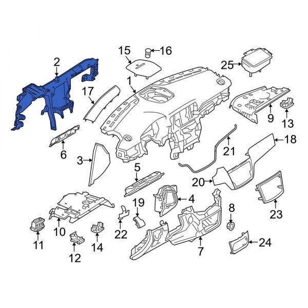 Instrument Panel Crossmember