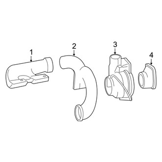Mercedes-Benz OE - Instrument Panel - Ducts (Audio System)