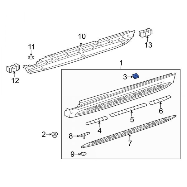 Running Board Step Pad