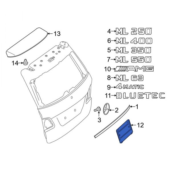 License Plate Bracket