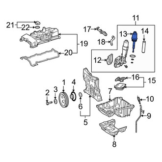 Mercedes-Benz OE - Engine Oil Filter Housing Cover
