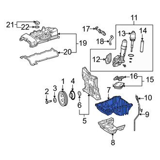 Mercedes-Benz OE - Engine Oil Pan