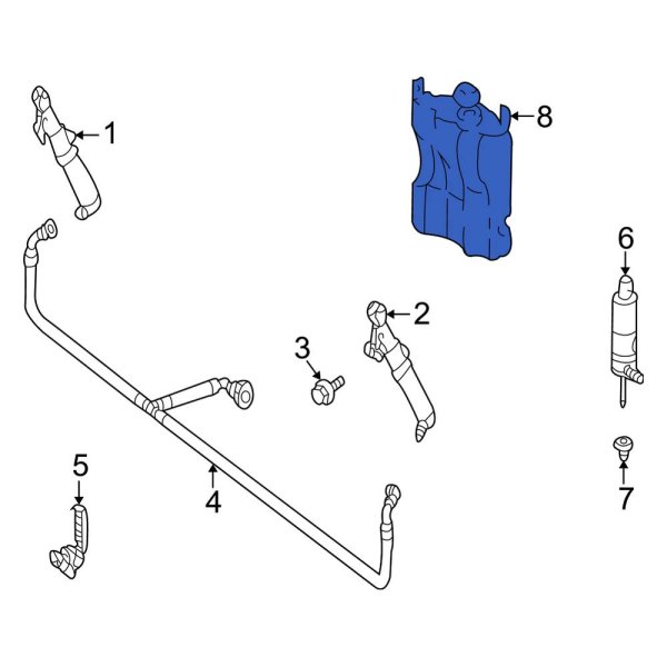 Washer Fluid Reservoir