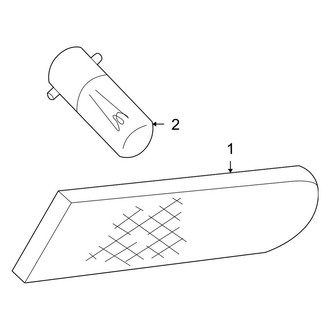 Mercedes-Benz OE - Front Lamps - Signal Lamps