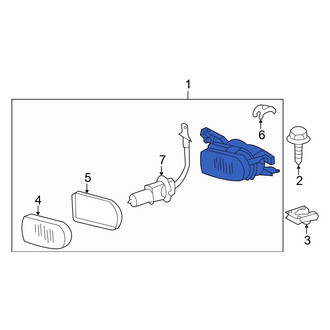 Mercedes-Benz OE - Front Right Fog Light