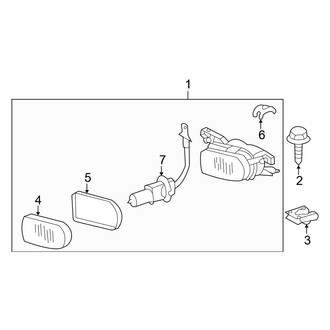 Mercedes-Benz OE - Front Lamps - Fog Lamps