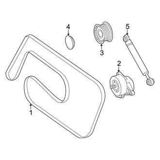 Mercedes-Benz OE - Cooling - Belts & Pulleys
