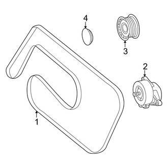 Mercedes-Benz OE - Cooling - Belts & Pulleys (Base / 4Matic Sedan / Wagon)