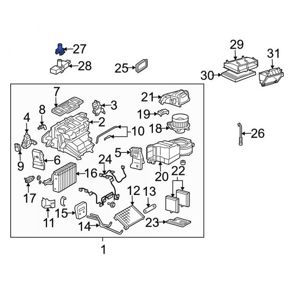 Sun Load Temperature Sensor