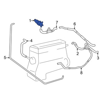 Mercedes-Benz OE - Engine Auxiliary Water Pump