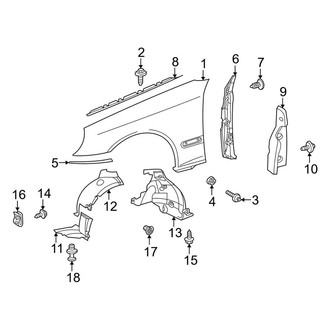Mercedes-Benz OE - Fender & Components
