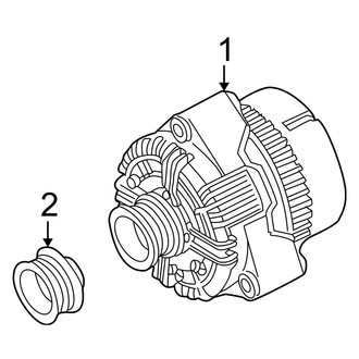 Mercedes-Benz OE - Electrical - Alternator (Base Sedan)