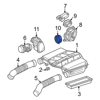 Mercedes-Benz OE - Engine Air Intake Hose Gasket