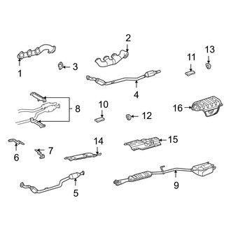 Mercedes-Benz OE - Exhaust System - Exhaust Components